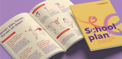 Een schoolvisieplan dat richting geeft aan onderwijs en organisatie