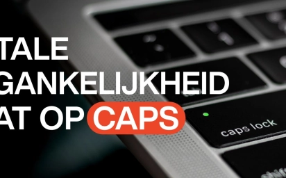 Internationale CAPS LOCK-dag: meer dan alleen een grap in hoofdletters